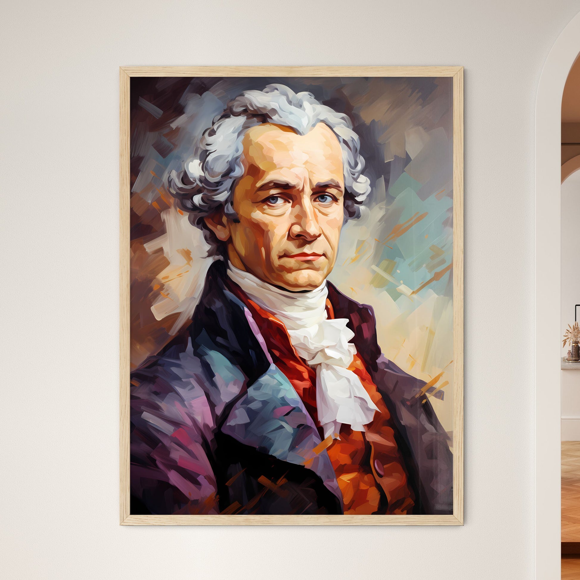 Immanuel Kant German Philosopher  Framed Print