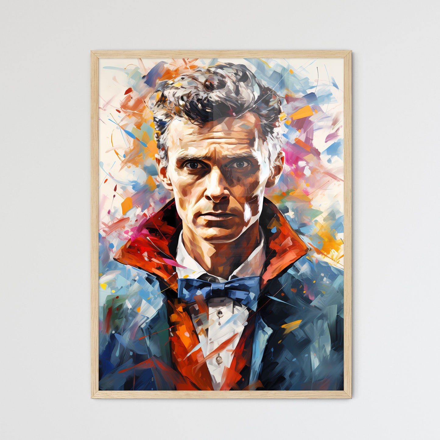 Isaac Newton Mathematician Astronomer And Physicist  Framed Print