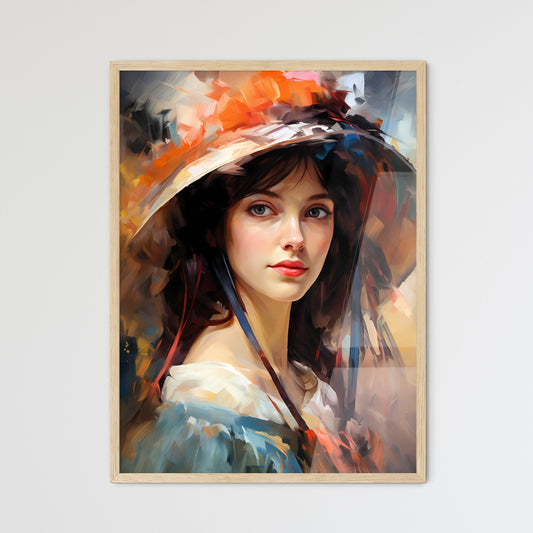 Jane Austen English Novelist - A Woman Wear - Framed Art Print