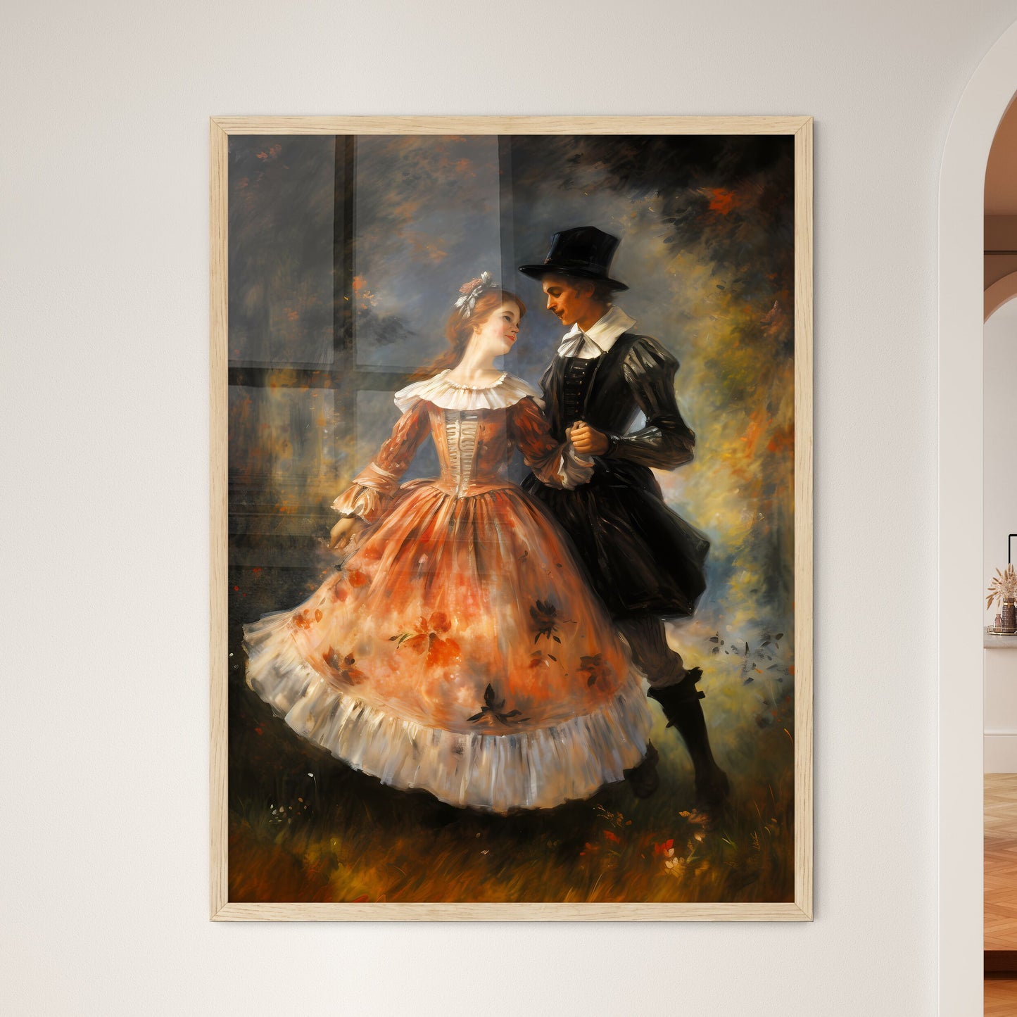 Jean-Antoine Watteau French Painter - A Pain - Framed Art Print