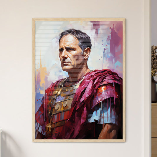 Julius Caesar Roman Ruler General And Statesman  Framed Print
