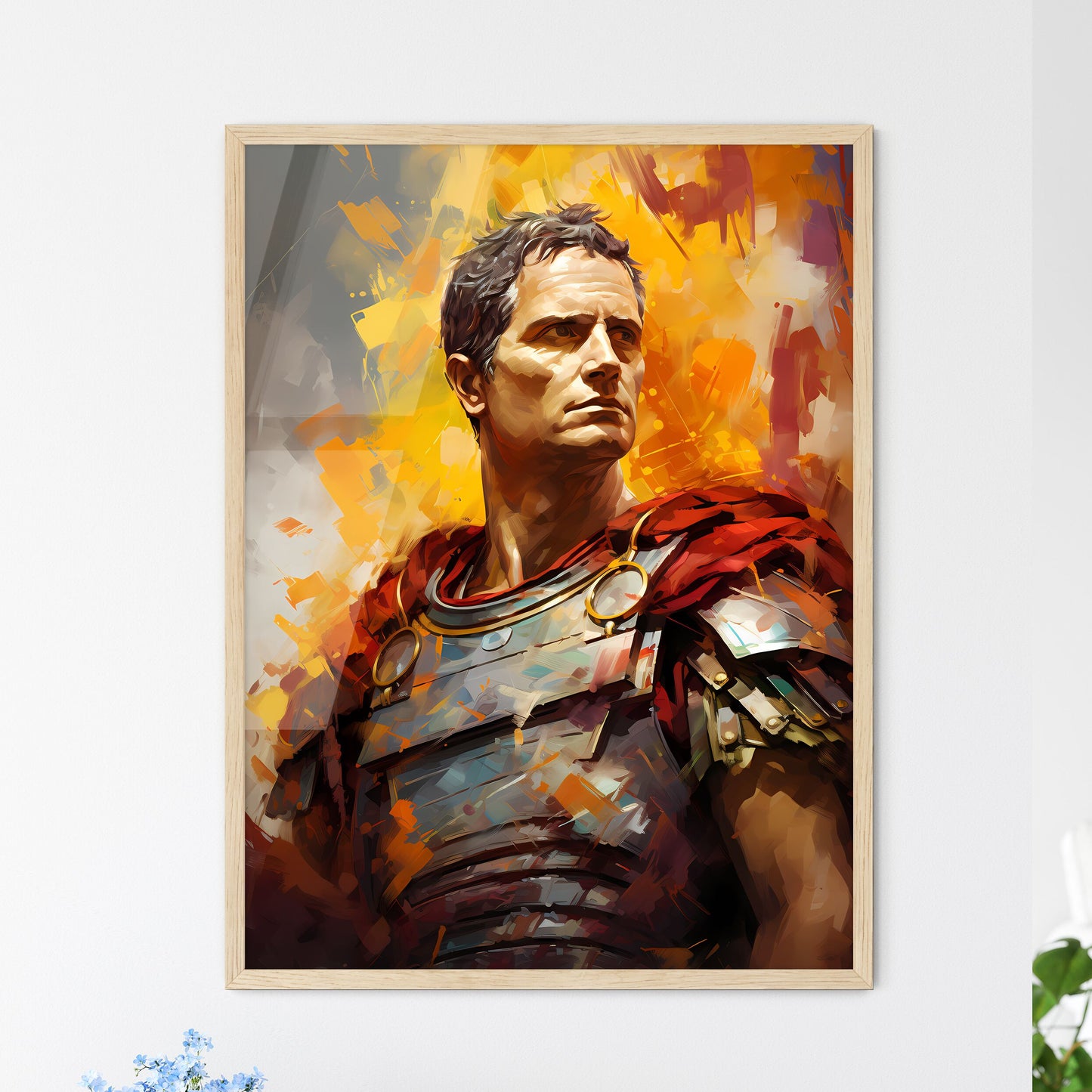 Julius Caesar Roman Ruler General And Statesman  Framed Print