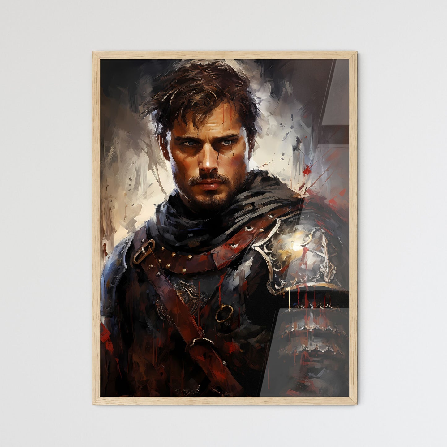 King Arthur Legendary British Warrior And Ki - Framed Art Print