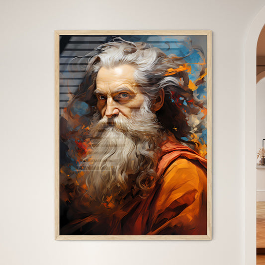 Leonardo Di Ser Piero Da Vinci - A Painting  - Framed Art Print