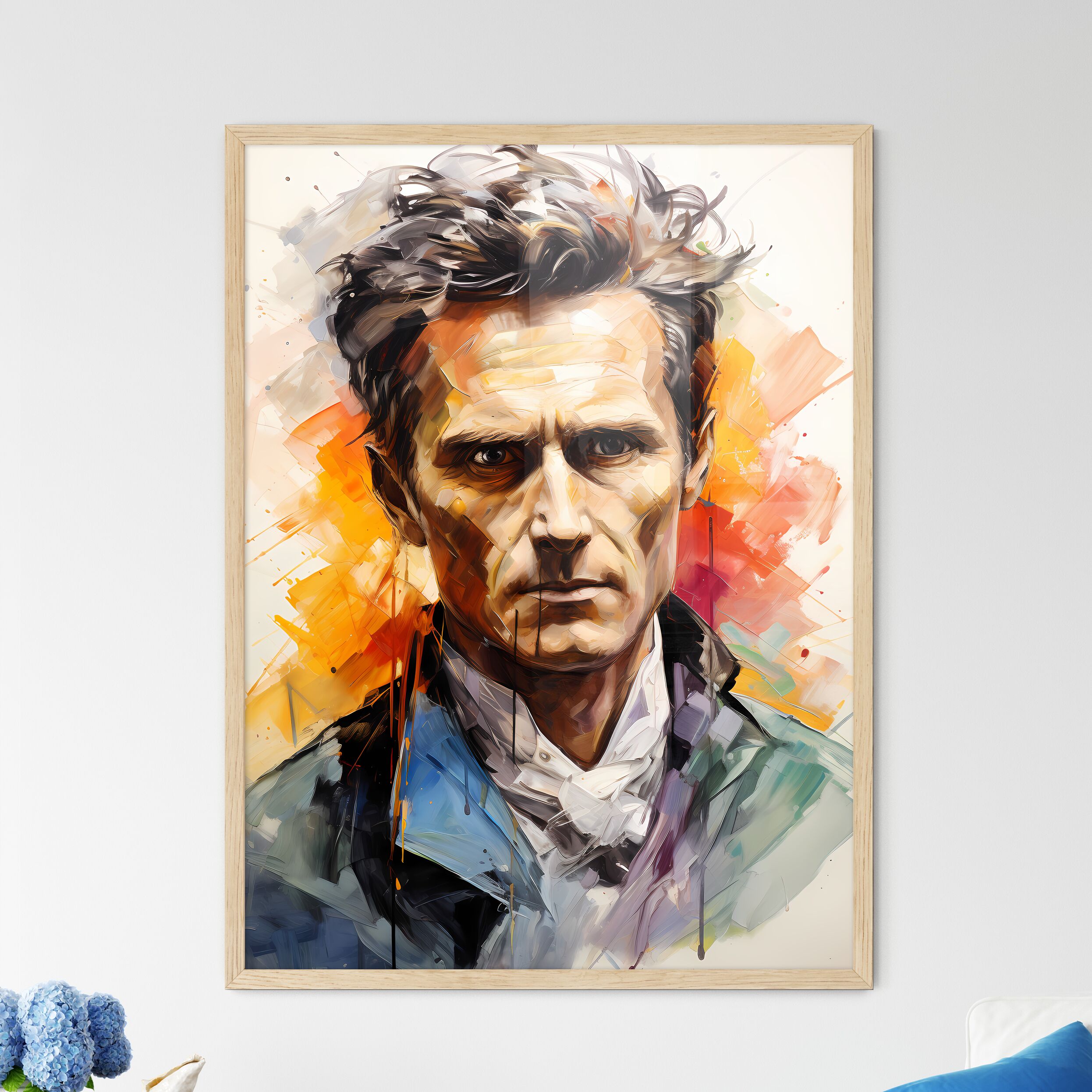 Ludwig Josef Johann Wittgenstein Austrian Philosopher - A Painting Of A ...