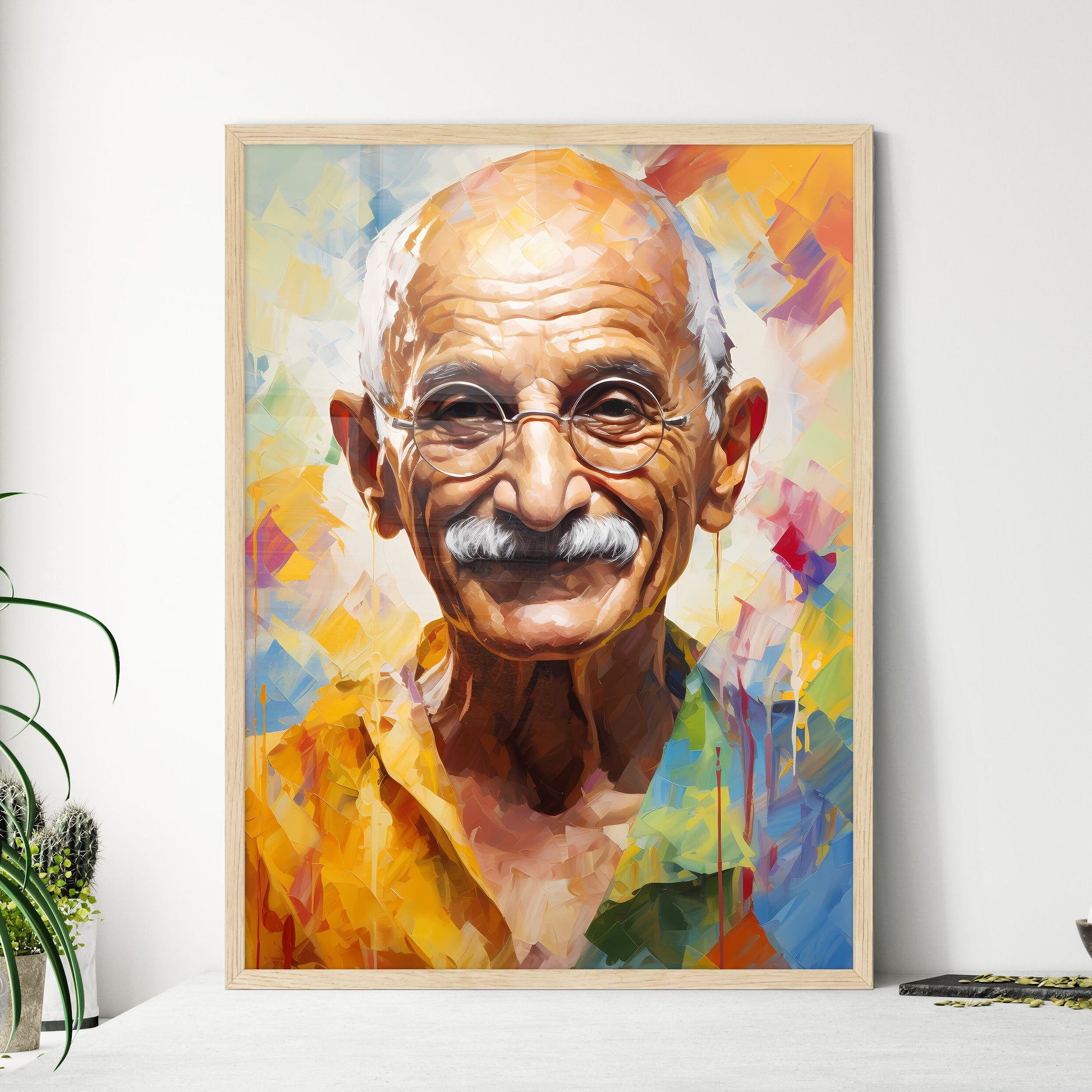 Mahatma Gandhi  Framed Print