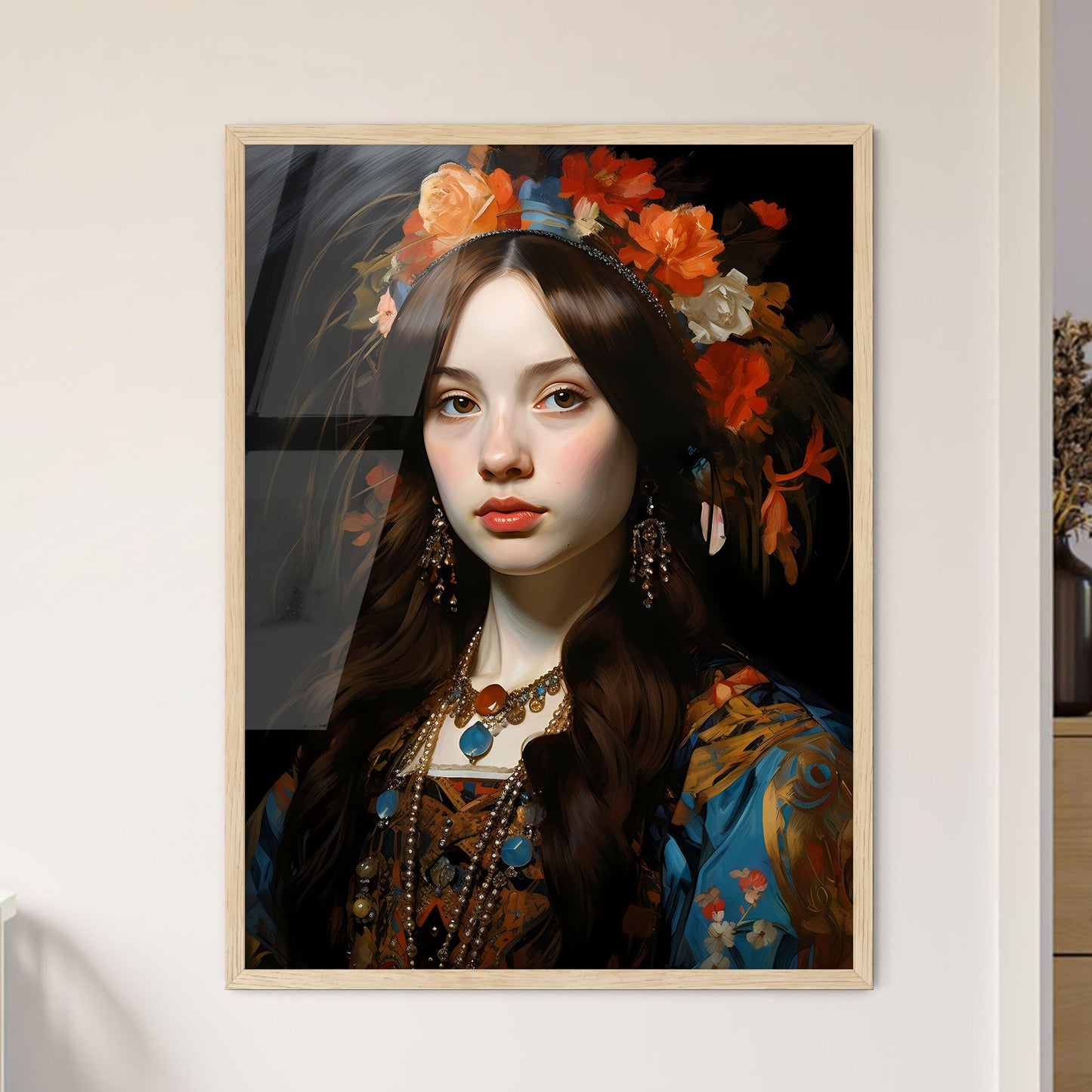 Margaret Tudor Daughter Of Henry Vii - A Wom - Framed Art Print