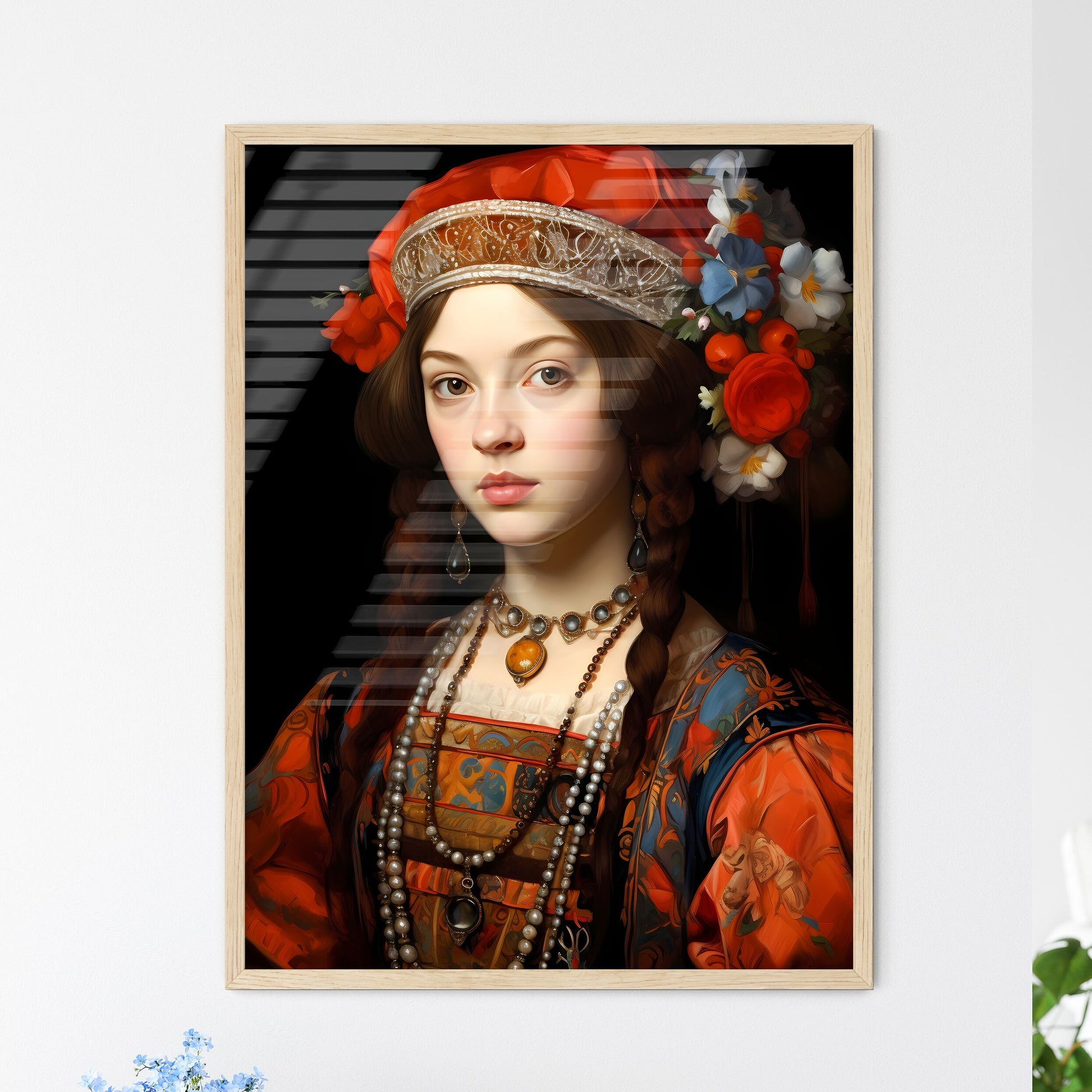 Margaret Tudor Daughter Of Henry Vii - A Wom - Framed Art Print