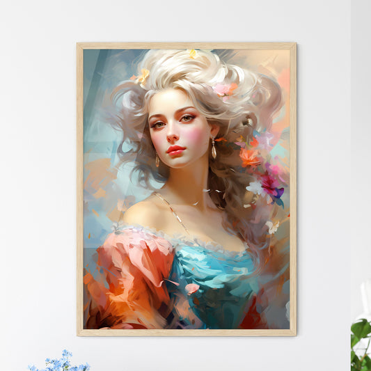 Marie Antoinette Austrian-Born Queen Of Fran - Framed Art Print