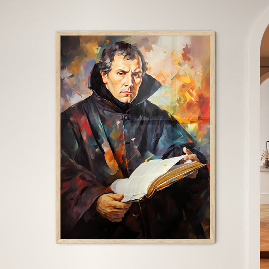 Martin Luther German Theologian  Framed Print