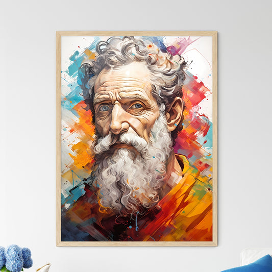 Michelangelo Buonarroti - A Painting O - Framed Art Print