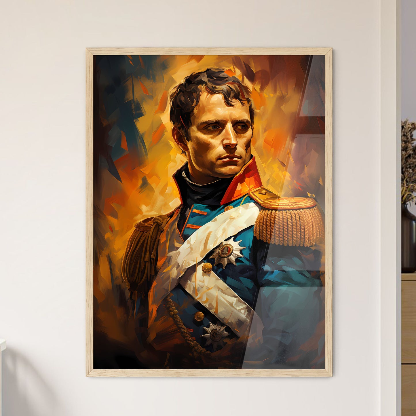 Napoleon Bonaparte French Military And Political Leader  Framed Print