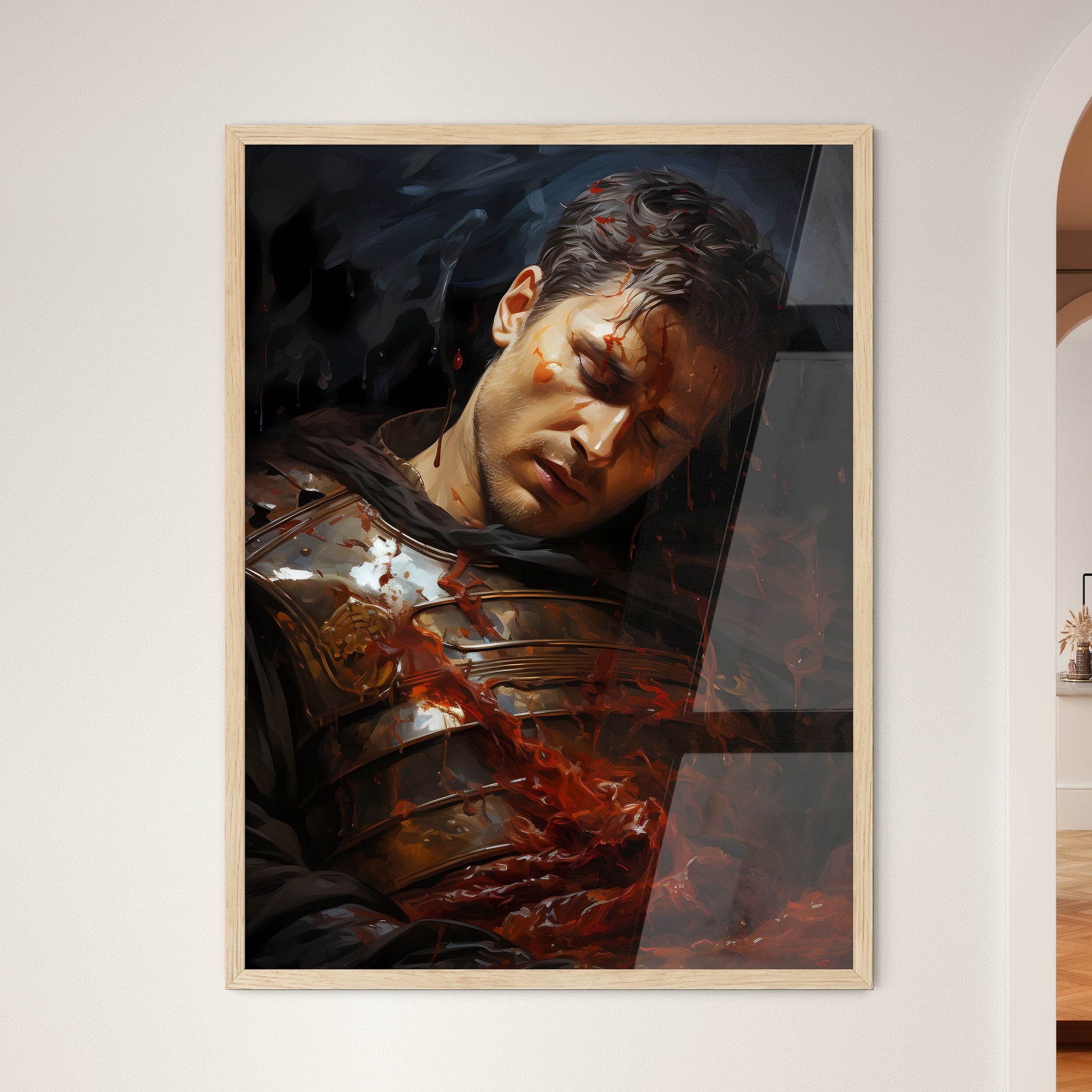 Nero Kills Kleopatra  Framed Print