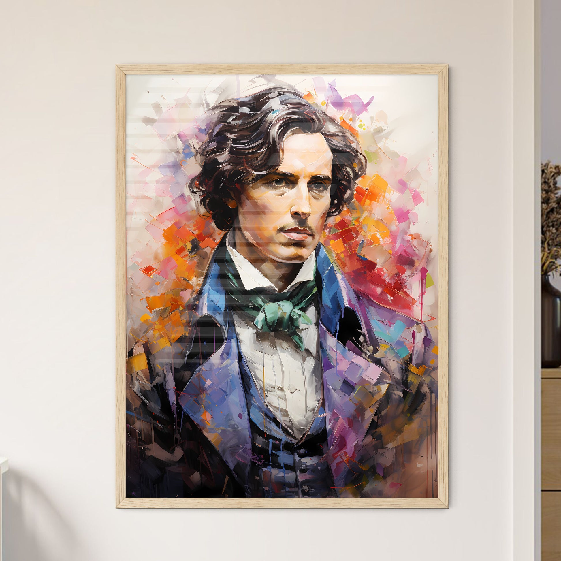 Oscar Wilde - A Painting O - Framed Art Print