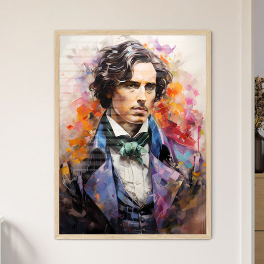 Oscar Wilde - A Painting O - Framed Art Print