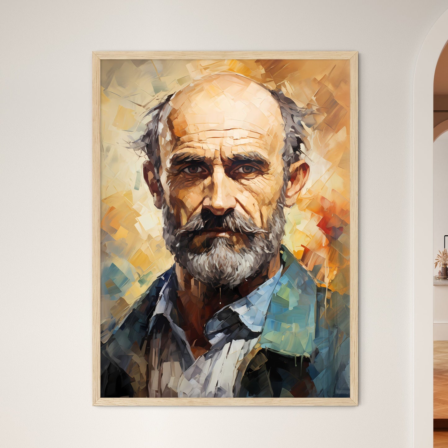 Paul Cézanne - A Painting Of A Man With A Beard Default Title