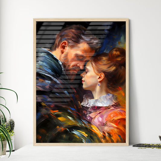 Peter Paul Rubens Is Talking With A Model -  - Framed Art Print