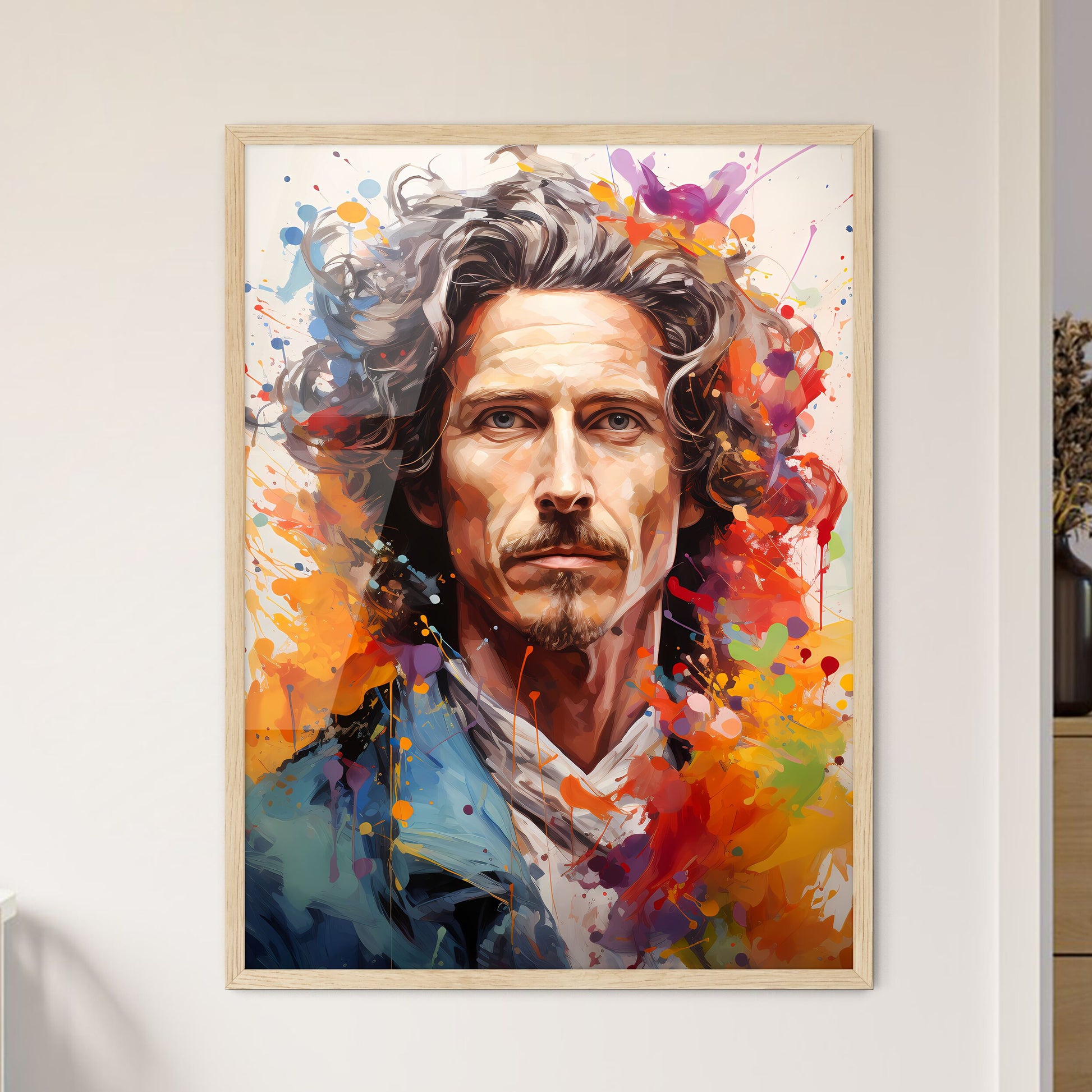 Robert Boyle Irish Natural Philosopher - A M - Framed Art Print