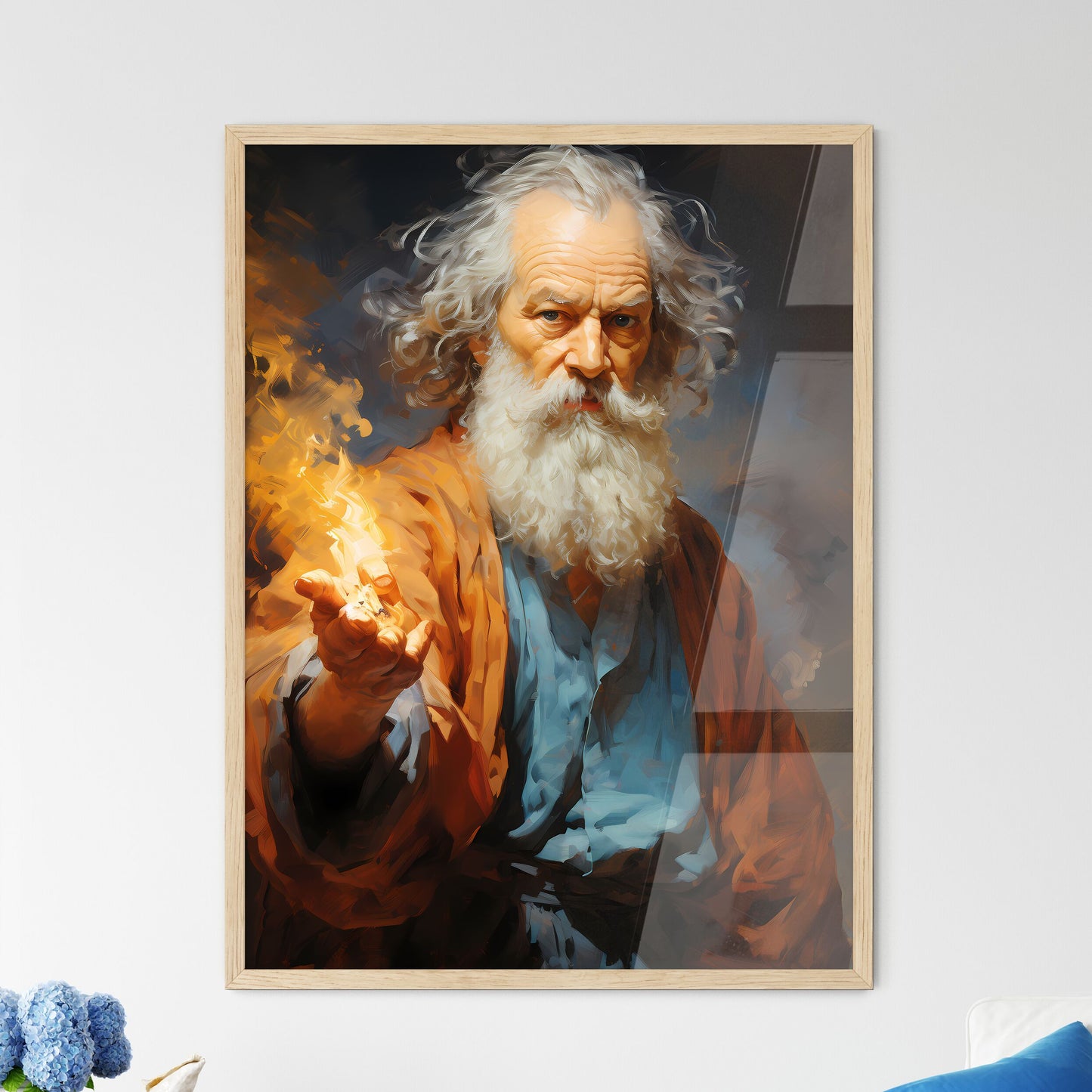 Socrates Greek Philosopher  Framed Print