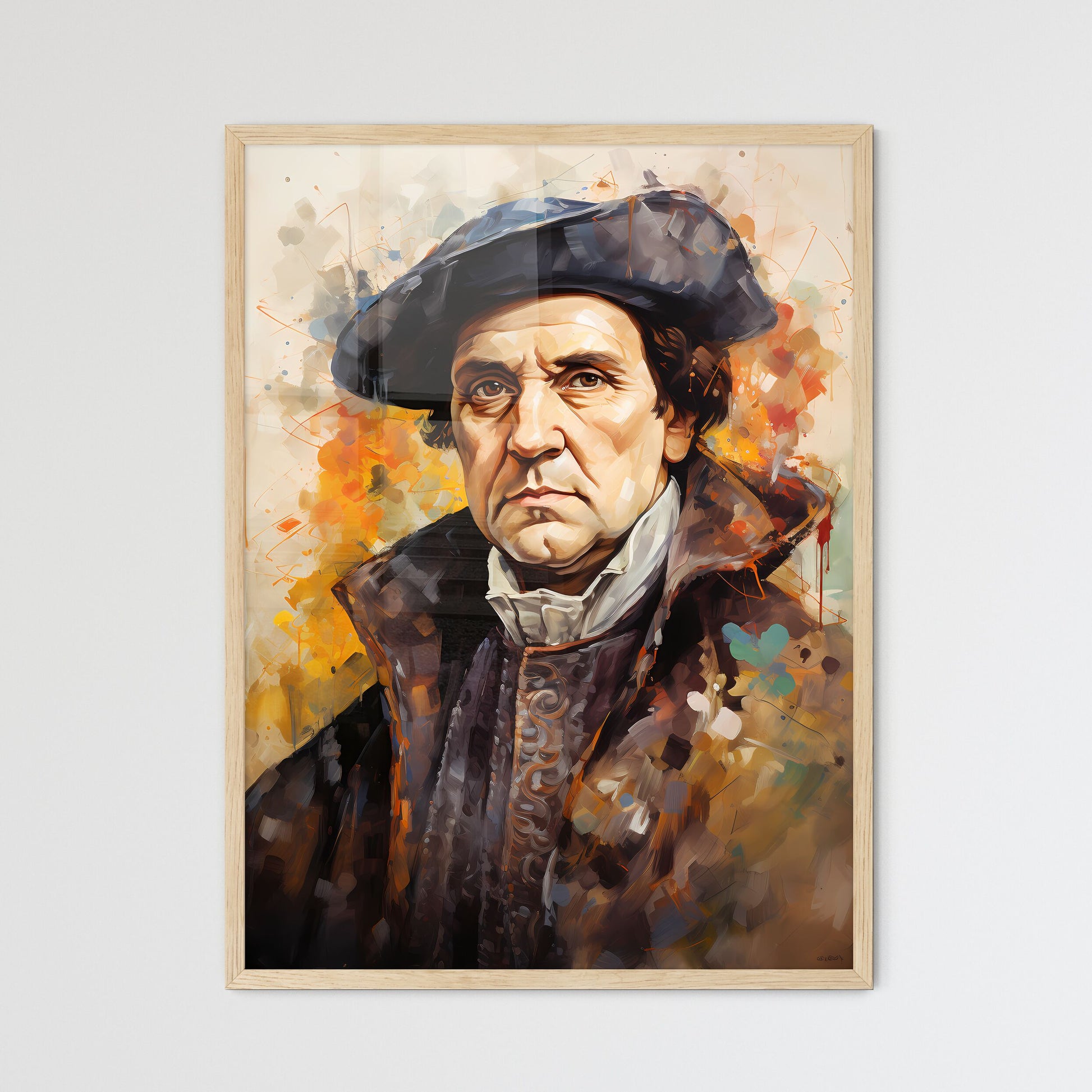 Thomas Cromwell English Statesman - A Painti - Framed Art Print
