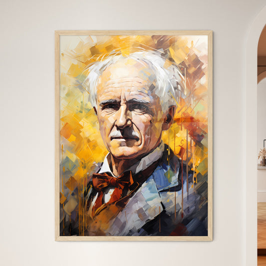 Thomas Edison - A Painting O - Framed Art Print