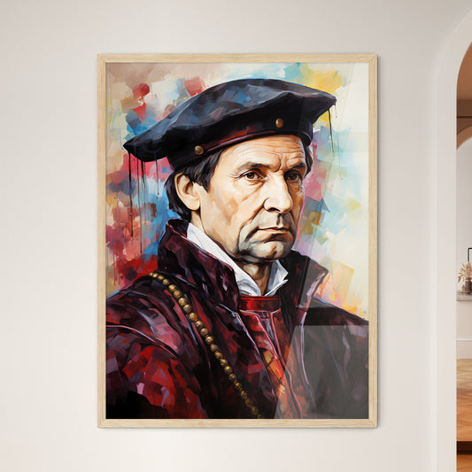 Thomas More Tudor Statesman And Author  Framed Print