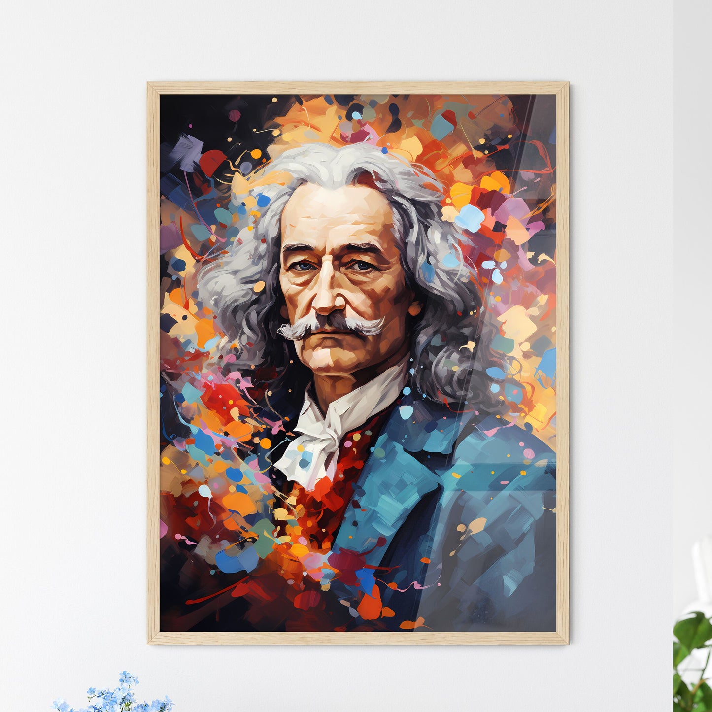 Voltaire French Enlightenment Writer Philosopher  Framed Print