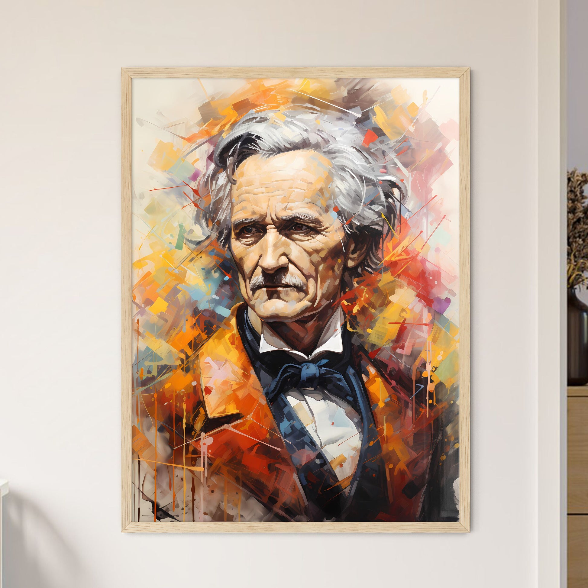 Wilhelm Richard Wagner German Composer - A P - Framed Art Print