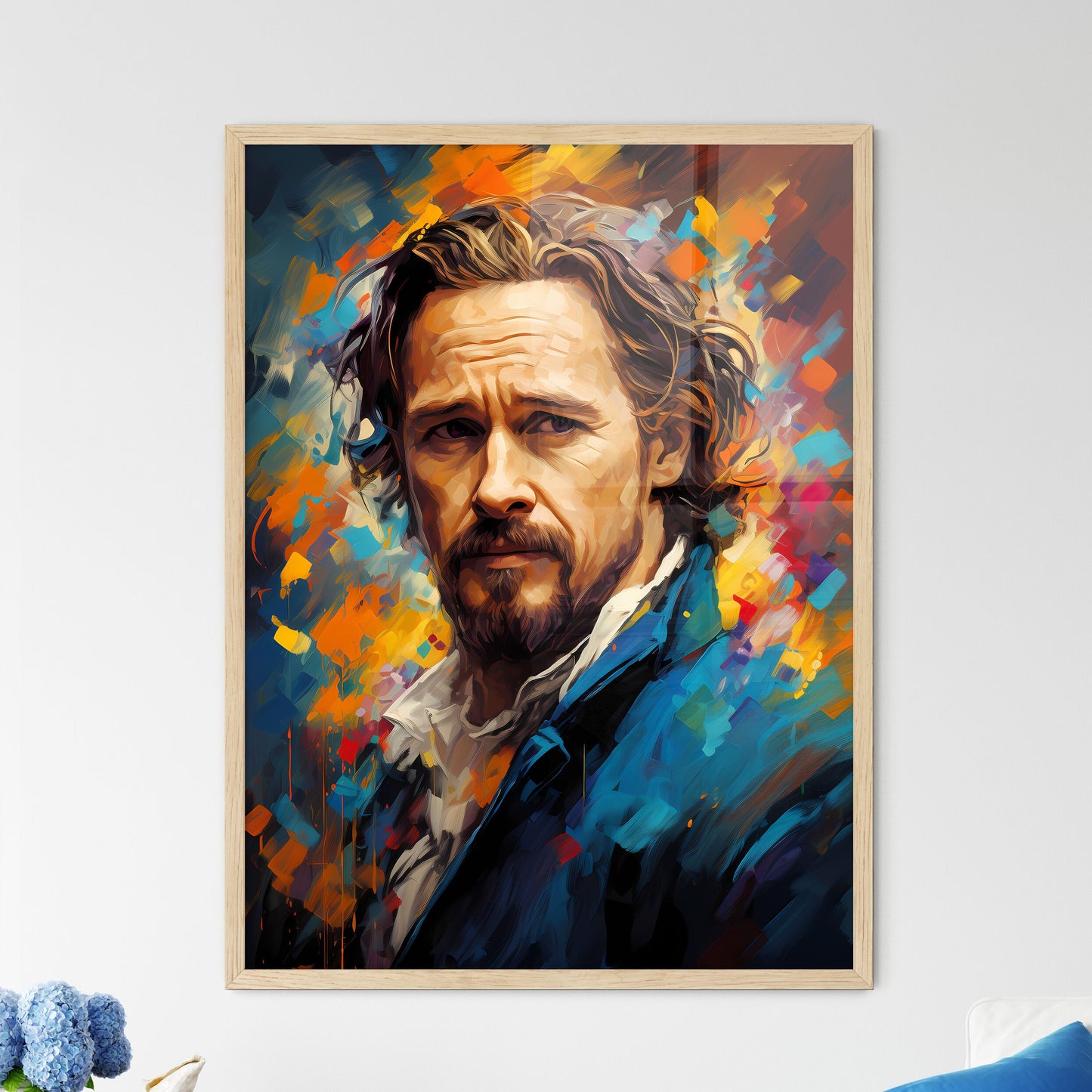 William Shakespeare English Poet Playwright And Actor  Framed Print