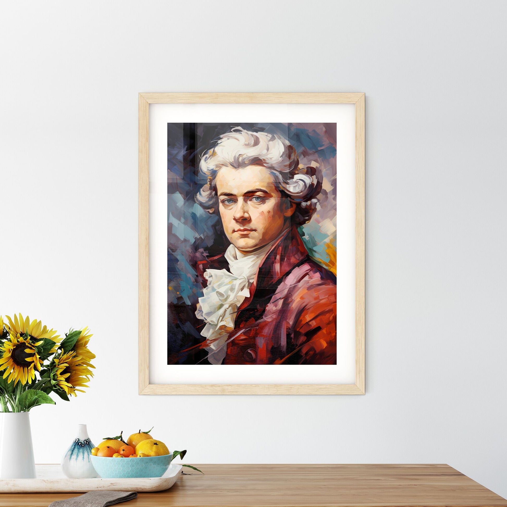 Wolfgang Amadeus Mozart  Reproductions of famous paintings for your wall