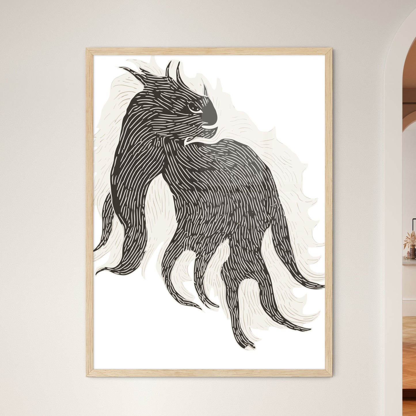 Black Pants Poster  Wall Art