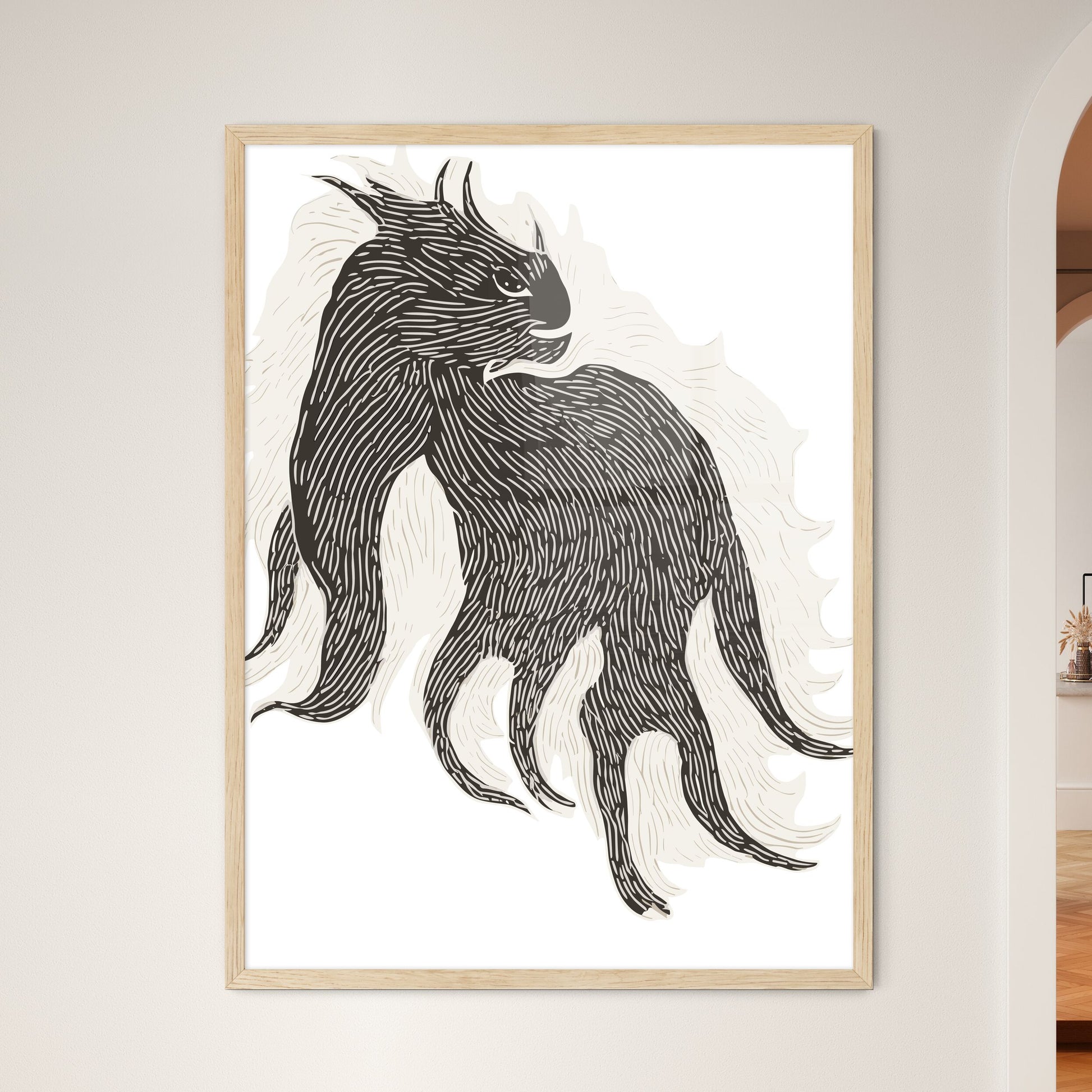 Black Pants Poster  Wall Art