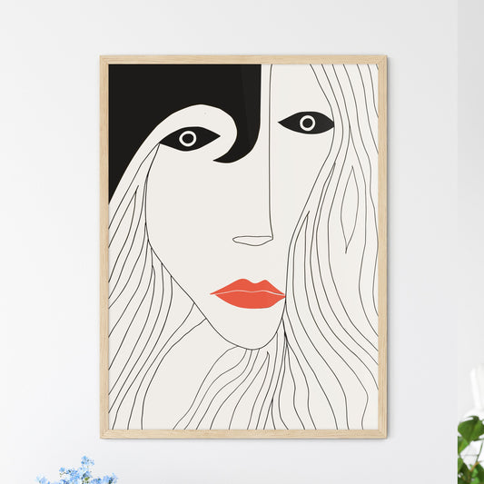 Black Pants Poster - A Black And  - Framed Art Print