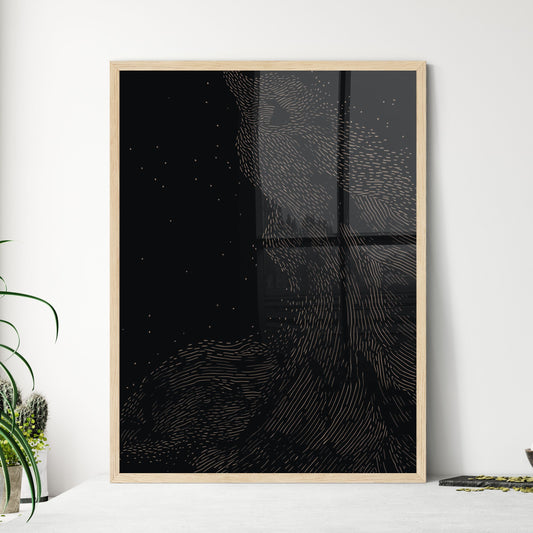 Black Pants Poster  Wall Art