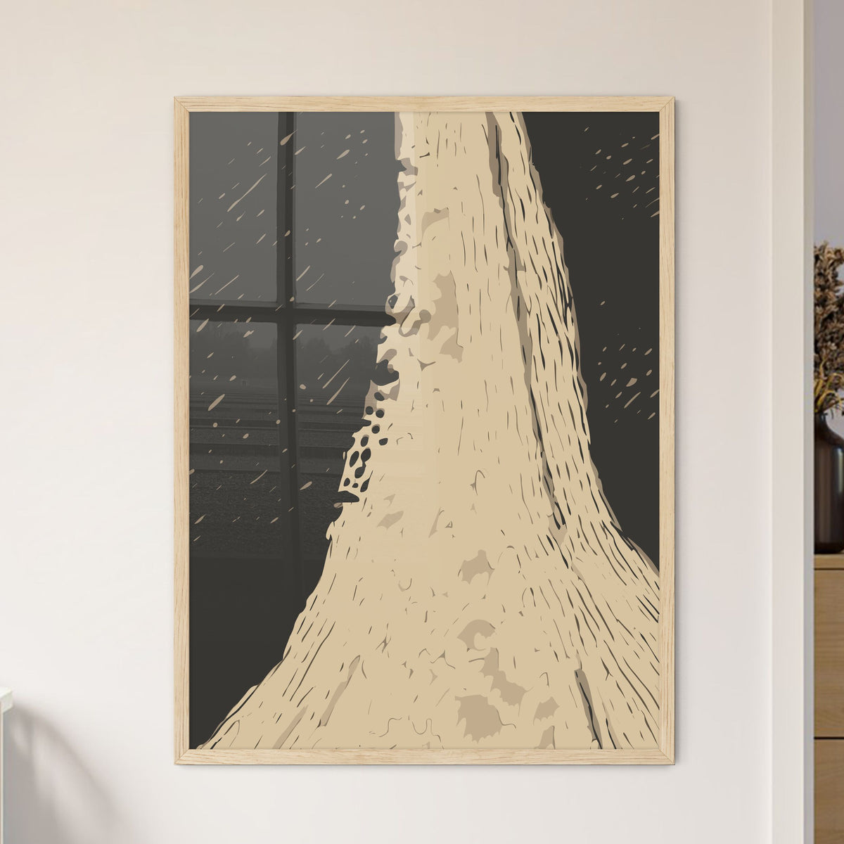 Istanbul Tower - A Close Up O - Framed Art Print