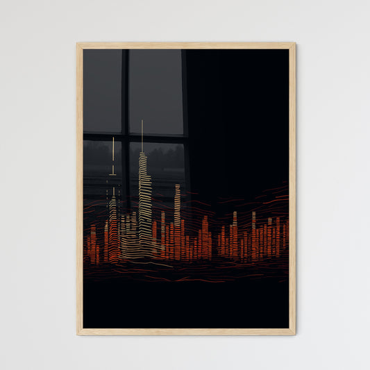 Manhattan Skyline - A City Skyli - Framed Art Print