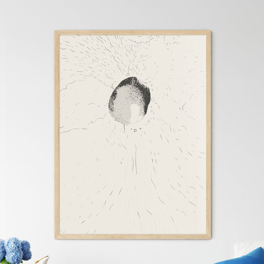 The Blue Cape Poster  Wall Art