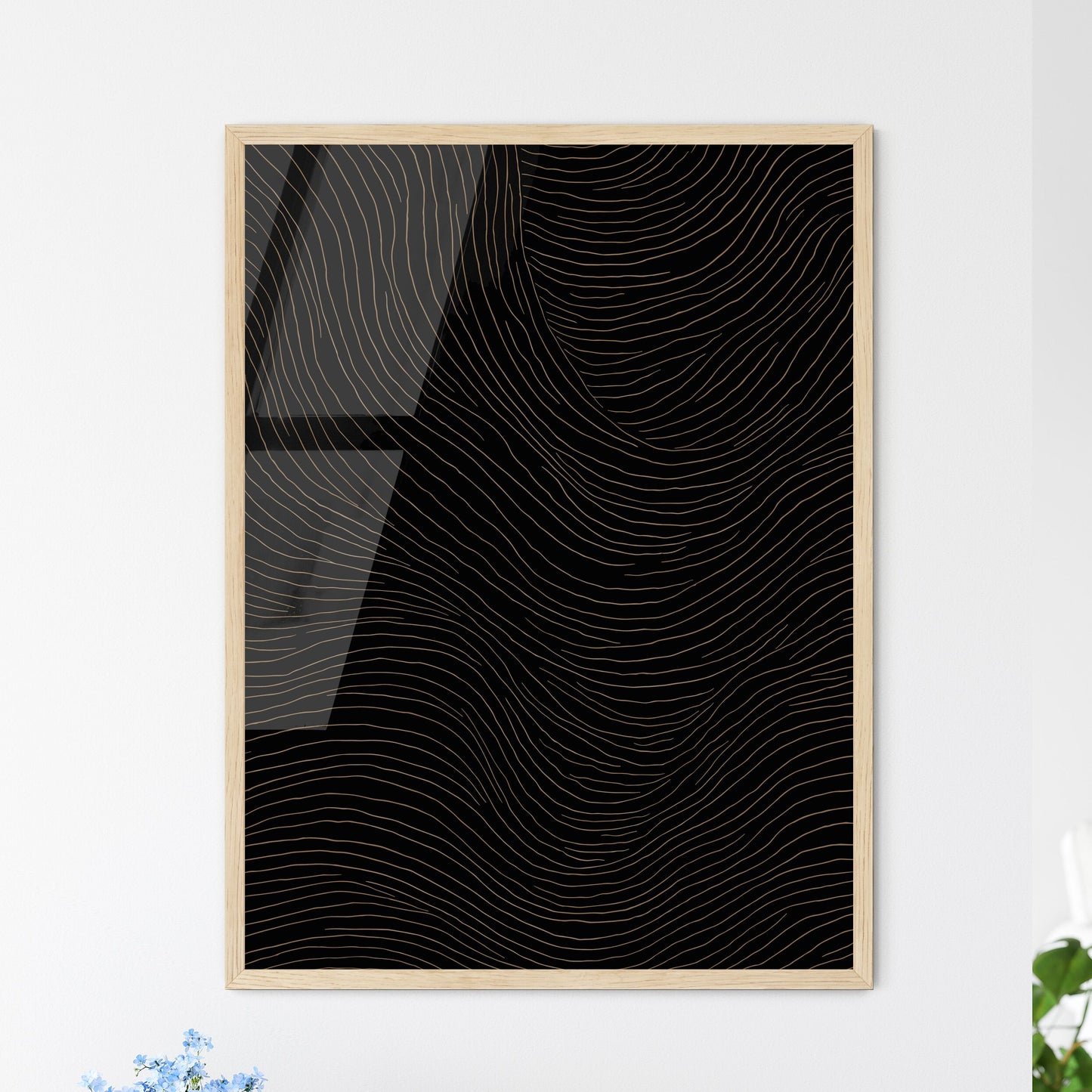 Waves Of Silence  Wall Art