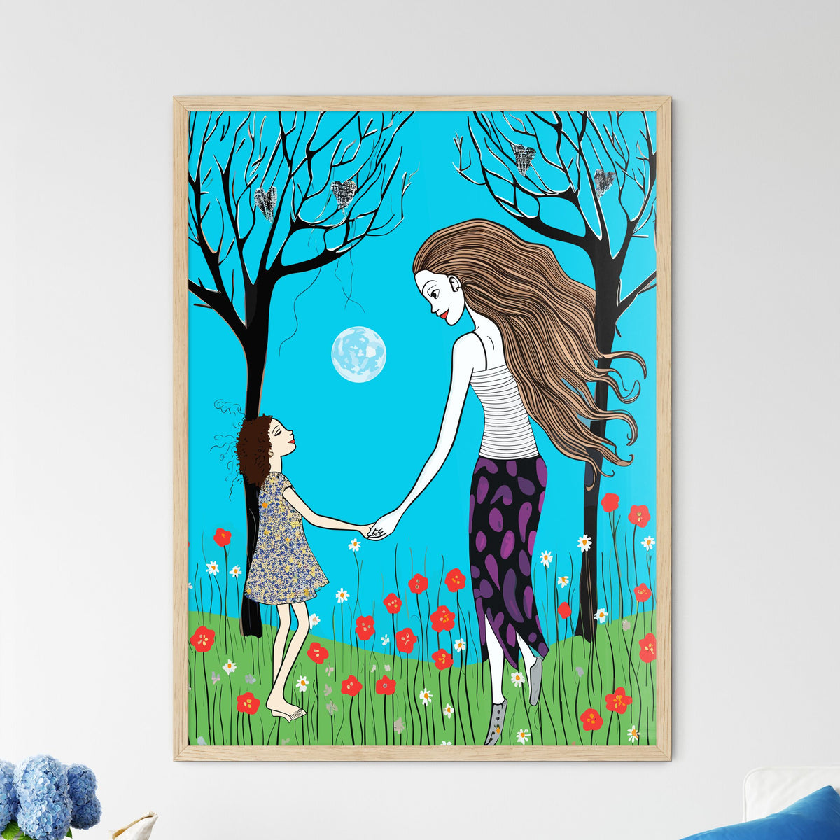 Happy Mothers Day - From A Daugh - Framed Art Print