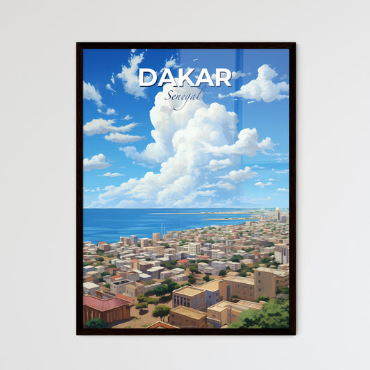 Dakar Senegal Skyline - A Large City By The Water - Customizable Travel Gift Default Title
