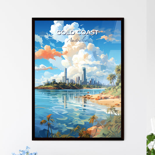 Gold Coast Tweed Heads Australia Skyline - A City On A Beach - Customizable Travel Gift Default Title