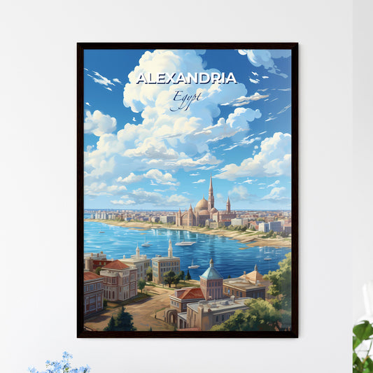 Alexandria Egypt Skyline - A City By The Water - Customizable Travel Gift Default Title