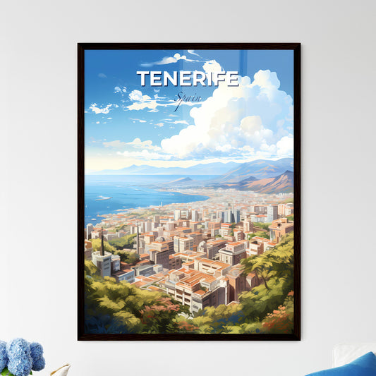 Tenerife Spain Skyline - A City By The Water - Customizable Travel Gift Default Title