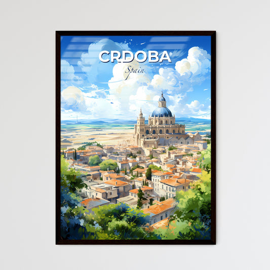 Crdoba Spain Skyline - A City With A Dome And A Blue Roof - Customizable Travel Gift Default Title