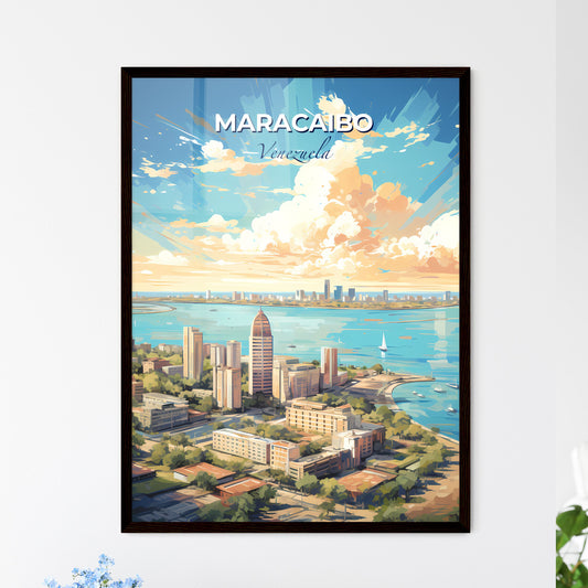 Maracaibo Venezuela Skyline - A City By The Water - Customizable Travel Gift Default Title