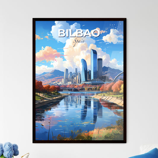 Bilbao Spain Skyline - A City Next To A River - Customizable Travel Gift Default Title