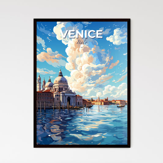 Venice Italy Skyline - A Water Next To A Building - Customizable Travel Gift Default Title
