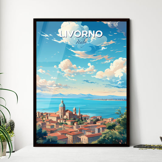 Livorno Italy Skyline - A City By The Water - Customizable Travel Gift Default Title