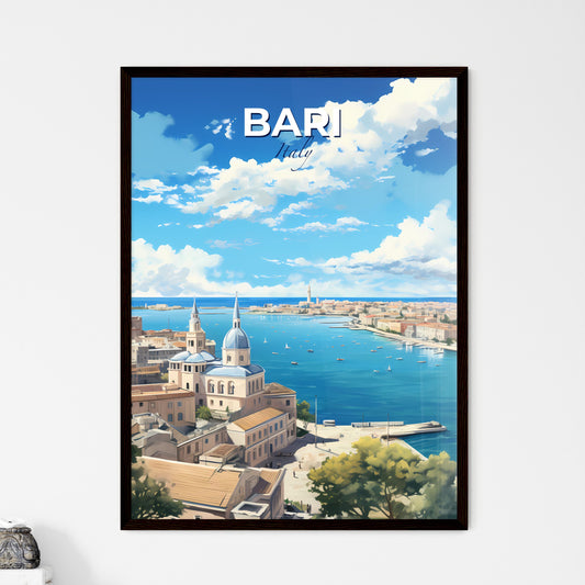 Bari Italy Skyline - A City By The Water - Customizable Travel Gift Default Title