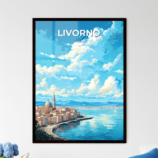 Livorno Italy Skyline - A City Next To A Body Of Water - Customizable Travel Gift Default Title